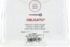 Pirastro Obligato Violin String Set - 4 4 Size Ball-end E