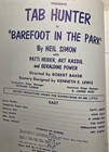 June 4  1967 Tab Hunter In  barefoot In The Park  The Little Theatre Sullivan Il