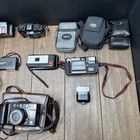 Assorted Vintage Cameras Lot Minolta Polaroid Kodak Kalimar Everflash