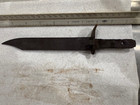 Blank 10    Knife Bayonet Blade Unfinished High Carbon German Steel  1temp 
