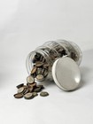 Vintage Chocolate Soda Bottle Cap Collection  1950s-70s Advertising Jar