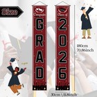 Graduation Decorations 2026 - Maroon Congrats Grad 70x13 Inches  