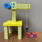 Kidkraft Wood Trains Yellow Crane Waterfall Mountain - Thomas Railway Compatible