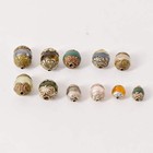 11 Repouss   Tibetan Beads Nepal