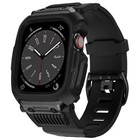For Apple Watch Series 9 8 7 6 5 4 Se 42 44 45mm Military Band Strap rugged Case