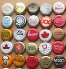 100 Different Mixed Worldwide Current obsolete Budget Beer Bottle Caps