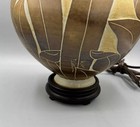 Studio Pottery Lamp By Donna Haar And Daniel Bletterman Hand Thrown - California