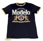 New Modelo Beer Ringer  Logo Men s Vintage T-shirt