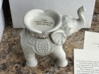 Lenox Elephant Tea Light Candle Holder Figurine White ivory Gold New W  Coa