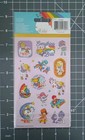 60-pcs Rainbow Brite Sticker Sheet Lala Canary Indigo Patty Shy Starlight Twink