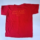 David Bowie Is T-shirt Retrospective Exhibition Red Victoria   Albert V a Size M