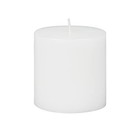 Pillar Candles  3 By 3-inch  White Citronella 