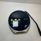 Sony D-ej360 Navy Blue Cd Walkman Psyc G-protection Portable Player Tested Works