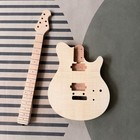 Diy Electric Guitar Kit Wolfgang Style Mahogany Body Maple Neck Tremolo Bolt-on