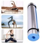 Extra Thick 10mm Exercise Yoga Pilates Mat Gym Fitness Nbr 72 x 24  W  Bag Strap