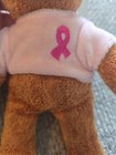 Avon Breast Cancer Crusade Teddy Bear With Pink Ribbon Shirt