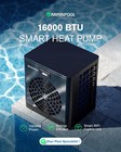 Varminpool 18 000 Btu Pool Heat Pump Water Heater For Above Ground Pools   Spas