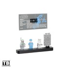 Technically Built Baseplate Wall Mount Compatible With Lego Name Placards
