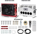 12v 11000 Btu Truck Cab Ac Air Conditioner Split For Semi Trucks Bus Rv Caravan