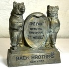    rare  Antique Baer Brothers Ny Paint Advertising Counter Store Display Sign   
