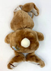 Dakin Stuffed Bunny Rabbit 1984 Folded Ears 12  Brown Plush Vintage