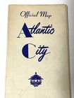 Vintage Atlantic City Hotel Map Brochure Turnpikes Of The Eastern Us Printed Usa