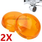 4pcs Turn Signal Light Amber Lens Cover For Harley Davidson Electra Glide Dyna
