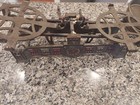 Antique 5 Kg Cast Iron Balance Scale W Brass Trays Read    Vintage  