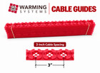 120v Electric Radiant Floor Heating Cable System With Guides Warming Systems