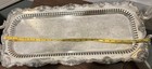 Large Vintage Victorian Revival Silverplated  Footed Butlers Tray-25   x 11