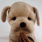 Vintage Avanti Baby Animals Applause Plush Bulldog Puppy With Shoe Boot 1986 Dog