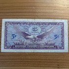 Military Payment Certificate Series 641     5 Cents Vf Pick  m57