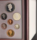 1997 Canada Hockey Themed Proof Set With Six Silver Coins  925 With Ogp   Coa