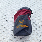 Vtg Arcteryx Chalk Bag Rock Climbing Outdoors Made In Canada - Maroon Black