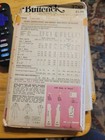 Vintage 70 s Simplicity 9333 Midi Dress Roll Collar Sewing Pattern Women Sz 10