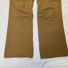 Asio Gear Mens Hunting Pants Large Brown Stretch Zipper Pockets Embroidered
