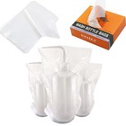 250 Pcs Tattoo Wash Bottle Covers - Plastic Protective Bags For Hygiene Use