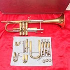 Bach Stradivarius 37g Bb Trumpet Serviced Used With Case 5c Mouthpiece