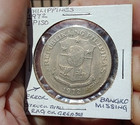 3 1971 Philippine Errors 10 Sent Clipped 50 Sent Clipped 1 Piso Struck Thru   