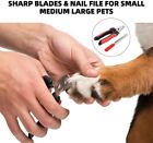 Heavy Duty Pet Dog Nail Clippers With Dog Nail File For Large Dogs Thick Nails