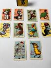 Incomplete Vintage 50 s Card Game Animal Rummy For Crafting Scrapbooking Display