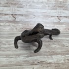 Vintage Bronze Alligator Crocodile Figure Statue 20  Large
