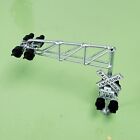 1 X N Scale Model Cantilever Grade Crossing Signal Without Gate Arm Barrier C160