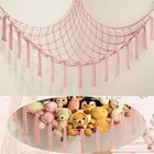 Stuffed Animal Hammock Corner Hanging Plush Toys Net Toy Storage Organizer Decor