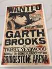 Garth Brooks Bridgeston Arena  Show Print Nashville Tour Poster 2017 Yearwood