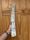 Scrimshaw Walrus Tusk Resin Replica The Ship  james Allen  22  