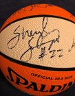 Houston Comets 1998 Wnba Champions Team Signed Basketball Swoops Cooper Perrot