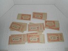 Lot Of 125 Vintage Dollar Doubler Danahy Faxon Profit Sharing Coupon Buffalo Ny