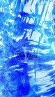 Signed Vidi Glass Italy Hand Blown Blue Silver Art Glass Vase 14 5  Murano Style