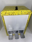 Yellow  2 Vend 3 Column Sticker Tattoo Pokemon Card Vending Machine Tcg W  Keys